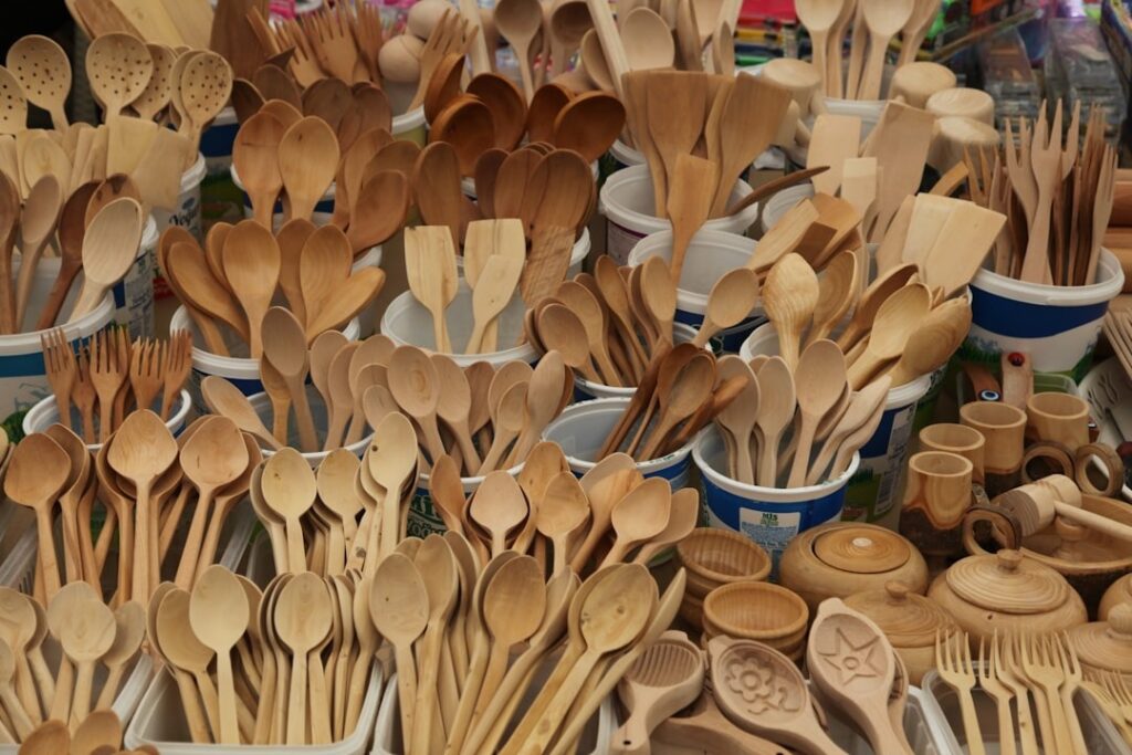 Handcrafted Wooden Utensils