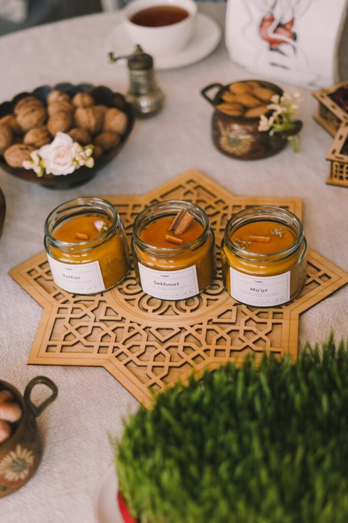 Handmade Candle Trio